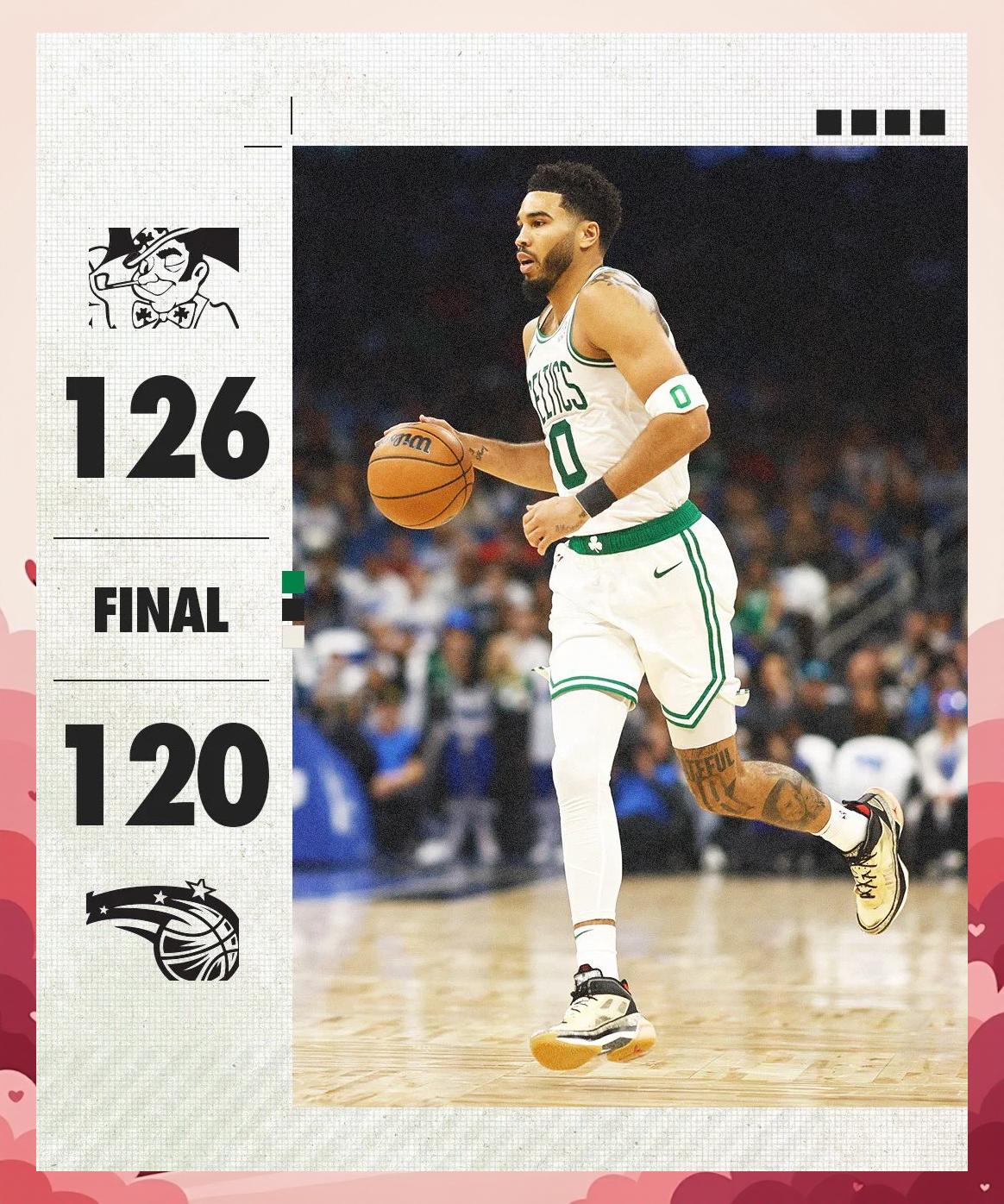 塔图姆三巨头联手，三连败得分突破，绝杀战胜冲击季后赛！